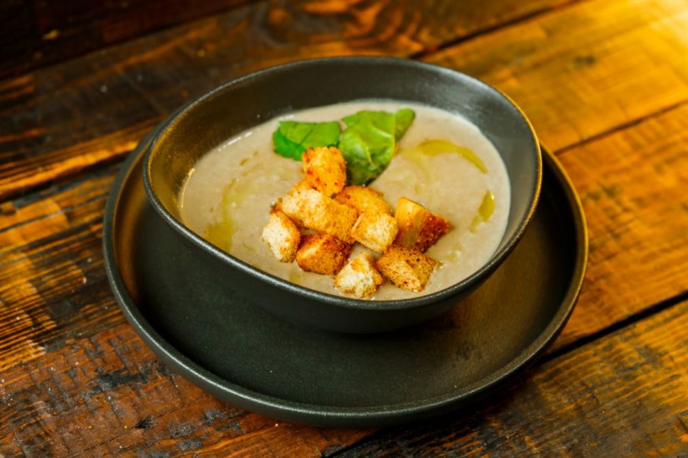 Крем-суп грибной