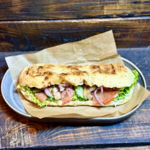 Пита с бедром на гриле